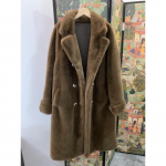 S&uuml;gis ja talv uus imitatsioon naaritsa karusnahk Keskkonnas&otilde;bralik karusnahk euroopa naarits samet kaherealine karv eriti pikk karv One size pruun