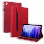 Luksuslik rahakoti tahvelarvuti iPad 9.7 10.2 &uuml;mbris iPadi jaoks 10 9 8 7 6 5 Pro 11 Air 11 2024 Ultra &otilde;huke p&otilde;rutuskindel kaitsekate For iPad Air 1 Air 2 punane