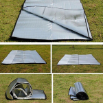 Kokkupandav magamismadrats v&auml;lik&auml;mpingu piknikule rannamatt veekindel alumiiniumfoolium EVA 200 * 45cm