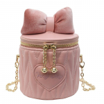 Mini Fashion Bucket K&auml;ekotid Naiste Kevadsuvi Uus Armas vibu kiri &Uuml;ks &Otilde;lakotid Sweet Girls Chain Crossbody kott