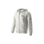Li Ning treeningseeria tr&uuml;kitud lai kapuutsiga jakk meestele Jakid Helehall AWDR083-4 S