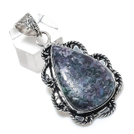 Natural Eudialyte Gemstone 925 Sterling Silver Jewelry Pendant 2.13 s5z91