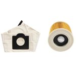 HEPA-filter ja pestavad tolmukotid Karcher WD3 MV3 WD3200 SE4001 A2299 A2204 A2656 tolmuimeja osadele ja tarvikutele CHINA