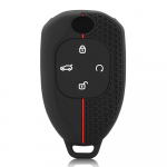 Auto kaugjuhtimispuldi v&otilde;tme&uuml;mbrise kaanehoidiku kett GAC Trumpchi GS7 GS8 GM8 GS5 GA6 GM6 GN8 Empow J15 J16 2023 v&otilde;tmekesta tarvikutele must