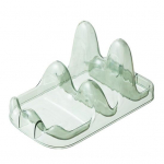 Potikaane hoiureiul stabiilse p&otilde;hjaga U-kujulise piluga Mitmeotstarbeline t&ouml;&ouml;laua lusikakahvliga spaatliresti k&ouml;&ouml;gihoidik roheline