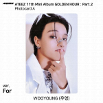 ATEEZ 11. minialbum Golden Hour Pt.2 To Diary For Ver Photocard Postkaart Wooyoung - For (A)