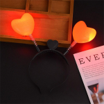 Helendav LED Love Flash peapael Juukser&otilde;ngas Rihm Ornament T&uuml;druku Kleit Kaunistus Lihav&otilde;ttep&uuml;hade Cosplay