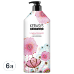 Kerasys Perfume Shampoo Lovely & Romantic Fragrance, 1.5L, 6 pcs. white
