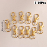 10 tk. P&ouml;&ouml;rlev homaari konksu klamber E