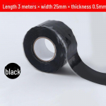 M&otilde;jutaja poolt heaks kiidetud tugev silikoonist lekkekindel isekleepuv veekindel teip PVC-, plast- ja metalltorude jaoks 1 meter, 2.5 cm wide valge