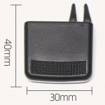 Auto interj&ouml;&ouml;ri esiosa kliimaseadme &otilde;hu v&auml;ljalaskeava klambriklamber Suurep&auml;rane ABS PC plastist usaldusv&auml;&auml;rne vastupidav remondikomplekt Kia K3 2011-2018 jaoks