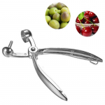 Cherry Olive Pitter Stoner Pits Seed, Puuvilju eemaldava s&uuml;damiku lihtne pigistatav kivit&ouml;&ouml;riist