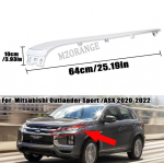 Esip&otilde;rkuri autostiil Mitsubishi ASX Outlander Sport 2020 2025 2025 jaoks Kroomitud esitulede ribad Autode osa 6407A353 6407A420