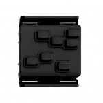 Ukulele akorditreener Ukulele manuse akordi abiga &otilde;ppepraktika t&ouml;&ouml;riist k&otilde;rvaldab s&otilde;rmevalu Ukulele akordipress must