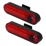 Jalgratta tagatulede USB laadimisturvaline, valgusk&uuml;llane universaalne eesmine tagumine jalgrattatulede komplekt maantee-m&auml;gijalgratastele