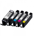 5 cartouches PGI 570 XL Black CLI 571 XL Color pour imprimante Canon MG 5700 5750 5751 5752 5753 6800 6850 6851 6852 ENCRE DE FRANCE