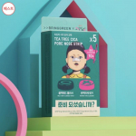 [BRINGGREENxSquid game] Tea Tree Cica Pore Nose Strip 5ea