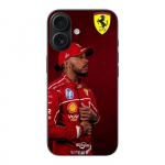 Coque - Ferrari - Iphone 16 - Souple - Rouge - Style sportif