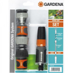 GARDENA N&eacute;cessaire de base 20/27 &ndash; Adapt&eacute; tuyau &Oslash;19mm &ndash; Compatibilit&eacute; Original GARDENA System &ndash;Kit complet&ndash; Garantie 2ans