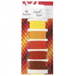 Fil bracelet br&eacute;silien 5 coul. Tons orange