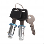 Katuseraami lukustuss&uuml;damikud koos v&otilde;tmekomplektiga risttalas&uuml;steemide jaoks 2 Lock Cores