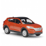 1/36 Hyundai Tucson maastur m&auml;nguauto mudel Welly Diecast sulamist s&otilde;iduk miniatuurne tagasit&otilde;mbamismehhanismiga kollektsioon kingitus lastele poistele lapsele