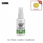 50/100 ml plastist renoveerija auto salongi konditsioneeri viivitusega oks&uuml;datsiooniga istme nahk vedel vaha taastav detailipuhastussprei 50ml