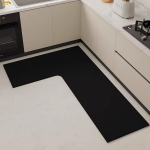 L-kujuline imav k&ouml;&ouml;gimatt &ndash; pehme, mustusekindel, kergesti hooldatav, diatomiga porimatt 80x150cm