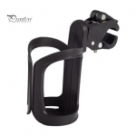 G&uuml;roskoopiline topsihoidja koos reguleeritava rihmaga 360 kraadi p&ouml;&ouml;ratav lekemisvastane universaalne jalutusk&auml;ru jalgrattat&otilde;ukeratta kinnitus Joogijoogi veepudeli hoidik must