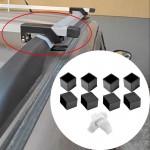 8 Pieces Car Luggage Rack Cross Bar Cover End Caps Easy to Install Repair Parts Premium High 3cmx2cm