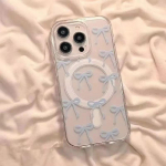 Roosa Sinine lips Magsafe &Uuml;hilduv Laadimiskarp iPhone'i &Uuml;mbris 16 15 14 13 Mini 12 11 Pro Max XS XR 7 8 Plus Pehme telefoni&uuml;mbris iPhone 15