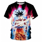 Anime Dragon Ball Son Goku 3D Prindiga Laste T-s&auml;rk Suvine vabaaja T-s&auml;rk Poiss T&uuml;druk Unisex Laster&otilde;ivad T-s&auml;rk Topid XL