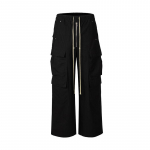 2024 meeste retro tume stiil High Street laienevad t&ouml;&ouml;riided lukuga k&uuml;ljetaskutega 3XL must