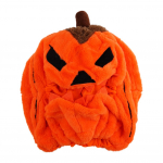 Halloweeni hullumeelne naljakas mootorrattakiiver k&otilde;rvitsamask naljakas pl&uuml;&uuml;sist kapuuts Isikup&auml;rastatud k&otilde;rvitsa mootorratta lahe s&otilde;iduvarustus k&otilde;rvitsakollane