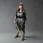 Keskaegne Daam Soomus Cosplay Kost&uuml;&uuml;m Tema Soomus Halloweeni Kost&uuml;&uuml;m Kost&uuml;meerimispidu Kingitus Naistele