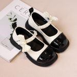 T&uuml;drukute printsess nahast kingad Mary Jane kingad pehme tallaga stiilsed esinemiskingad &otilde;pilaste kingad 30