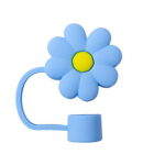 Silikoonist &otilde;lekork 10 mm/0,4 tolli lillekujuline tolmukindel putukakindel korduvkasutatavad &otilde;leotsad, kaaned, naljakad multifilmi trumli &otilde;led