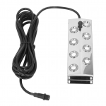 Ultraheli udugeneraator 8 peaga IP67 veekindel 304 roostevaba teras vaikne udu tekitaja 5 m juhtmega jaoks