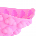 Pilvede silikoonvorm Ilmakuju isetegemise k&uuml;psetamiskoogi &scaron;okolaadifondan j&auml;&auml;kuubikuvorm &scaron;okolaadimousse koogikaunistuste k&uuml;psetusvorm