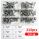 210 tk/Karp 410 Roostevaba Teras Phillips Lamepea Isepuuriv Kruvi M4.2 Isekeermestav P&auml;&auml;sukesesaba Kruvi 1 BOX