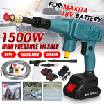 1500W 50bar k&otilde;rgsurve juhtmeta autopesuri pihustusveep&uuml;stol 10000mAh akupuhastusmasin Makita 18V aku jaoks Only machine