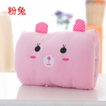 Armas loomakujuline k&auml;tesoojendaja plush-m&auml;nguasjapadi, pehme t&auml;idetud looma uinakupadi, ideaalne kingitus lastele Rabbit 20*30