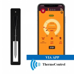 Uus traadita liha-toidu termomeeter ahju, grilli, BBQ, suitsuahju, k&ouml;&ouml;gi jaoks, nutikas digitaalne Bluetooth-barbecue termomeeter, temperatuur