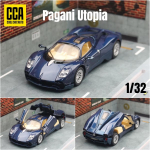 Uus 1:32 Pagani Utopia Sulamist Sportauto Mudel Diecasts Metallist V&otilde;idus&otilde;iduauto S&otilde;idukite Mudel Simulatsioon Heli ja Valgus Laste M&auml;nguasi Kingitus sinine