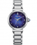 CITIZEN L Eco-Drive Safiir Roostevaba Teras Naiste K&auml;ekell EM1060-87L sinine