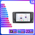 Ossuret 2Din Android 13 Autoraadio Mercedes Benz GL ML W164 ML350 ML500 X164 GL35 GL45 2005-2012 Navigatsiooniga GPS Intelligentsne Multimeedia Video WIFI S8 8Core 8G 128G AI