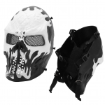 M&auml;ngu T&auml;isn&auml;okate M06 BB Kaitse Hirmutav Kolju Kattev koos Silmakaitsega Halloweeniks