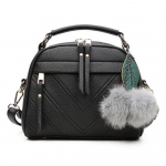 Nahast &uuml;lemise k&auml;epidemega kotid Naiste &otilde;lakotid Juuksepall 22cm*18cm*11cm
