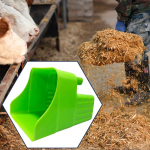 feed , Food Service, Ergonomic Design, Portable Easy to Feeder, Grain er for Livestock Gardens
