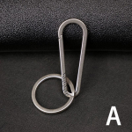 1 tk titaanisulamist v&otilde;tmehoidja tiraanist pandlaga v&otilde;tmehoidja autotarvikud titaanist pandlad Edc v&auml;list&ouml;&ouml;riist